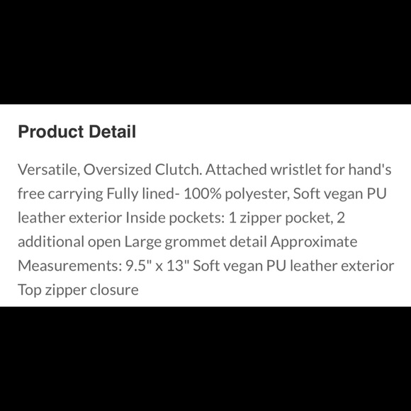 Pick 2 - Versatile Oversized Clutch Wristlets - Picture 2 of 16